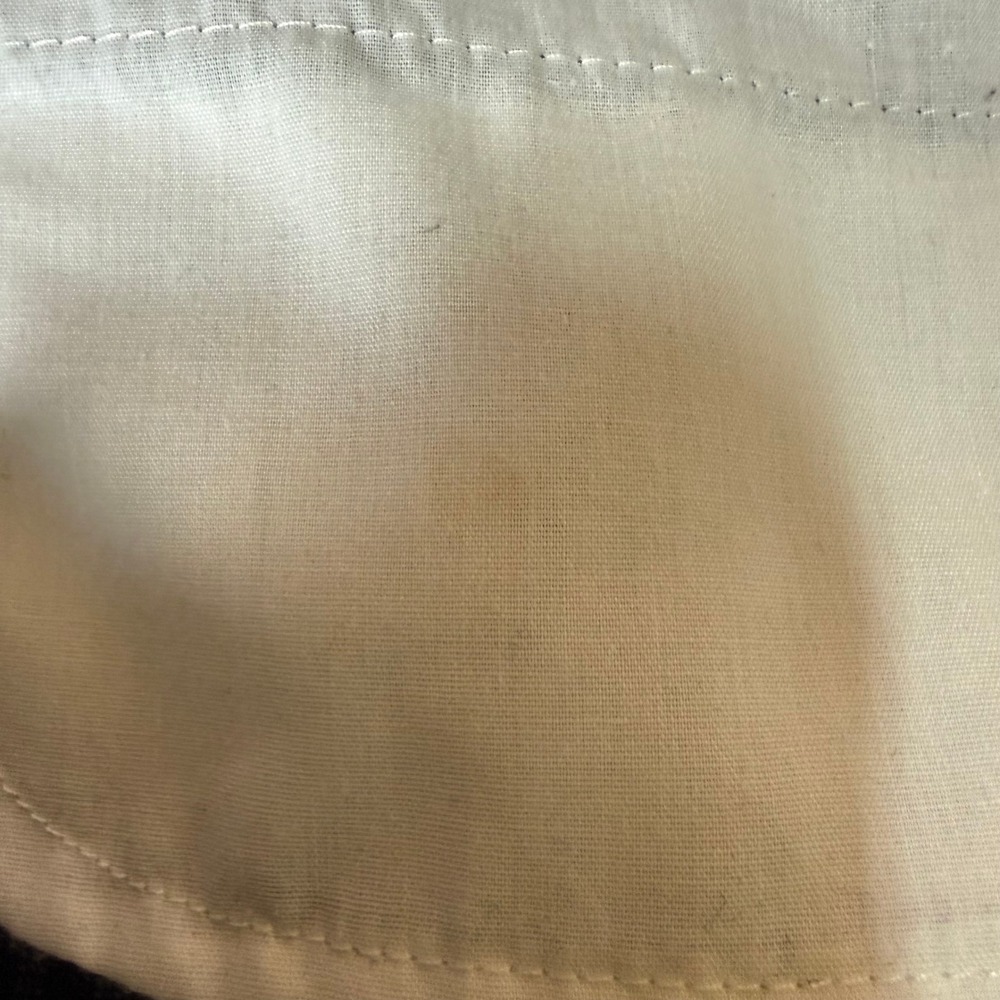 Sundance Pants Womens 16 Andover Black White Pinstripe Linen Blend‎ Wide Leg - Picture 12 of 13